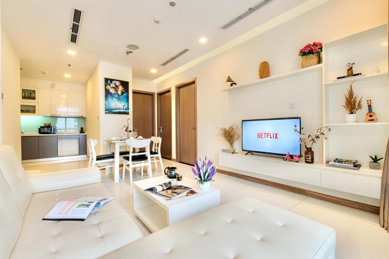 Mott Haven Apart - Vinhomes Central Park, Landmark 81 Area & Ice Rink Ho Chi Minh-Byen Eksteriør billede