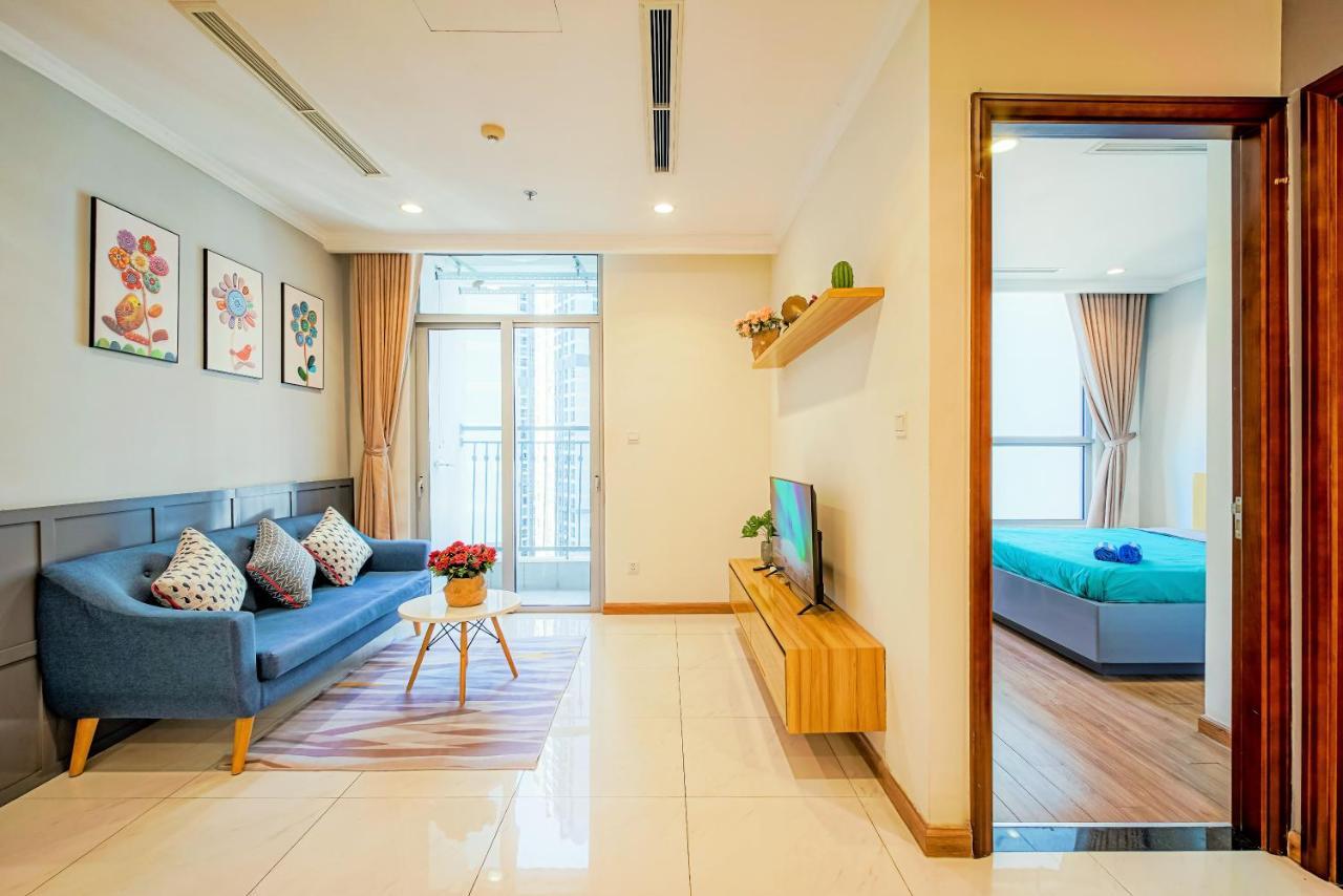 Mott Haven Apart - Vinhomes Central Park, Landmark 81 Area & Ice Rink Ho Chi Minh-Byen Eksteriør billede
