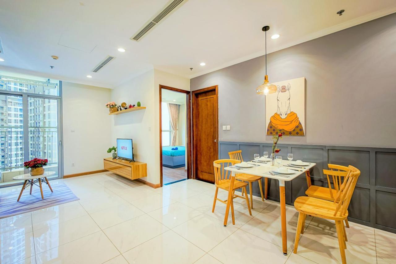 Mott Haven Apart - Vinhomes Central Park, Landmark 81 Area & Ice Rink Ho Chi Minh-Byen Eksteriør billede
