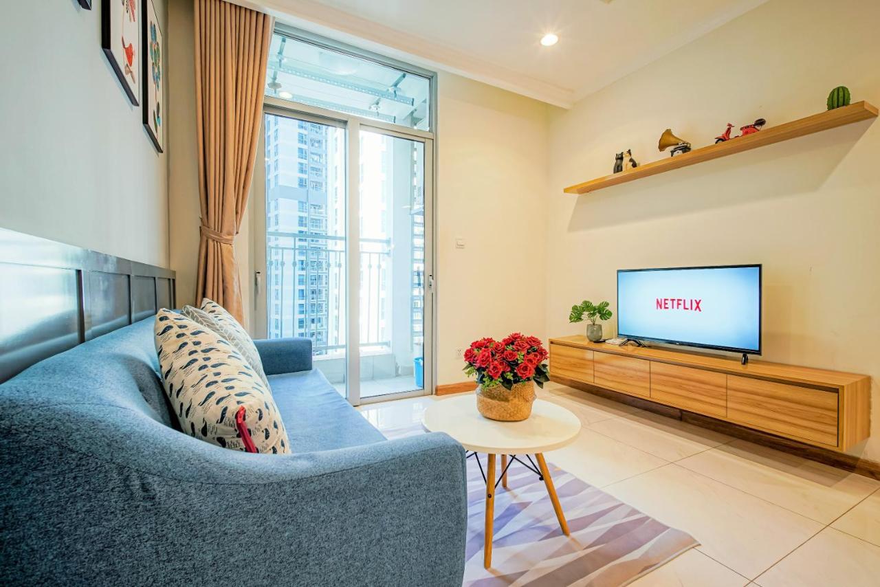 Mott Haven Apart - Vinhomes Central Park, Landmark 81 Area & Ice Rink Ho Chi Minh-Byen Eksteriør billede