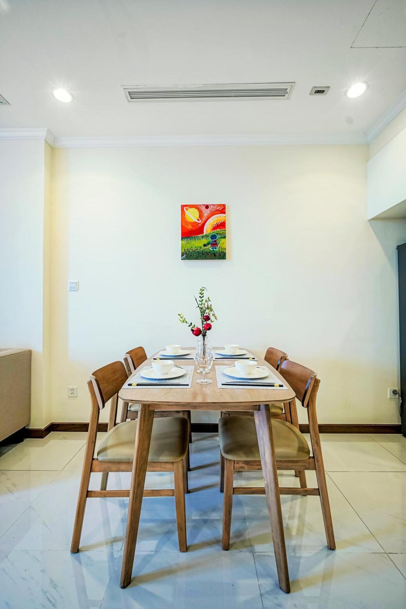 Mott Haven Apart - Vinhomes Central Park, Landmark 81 Area & Ice Rink Ho Chi Minh-Byen Eksteriør billede