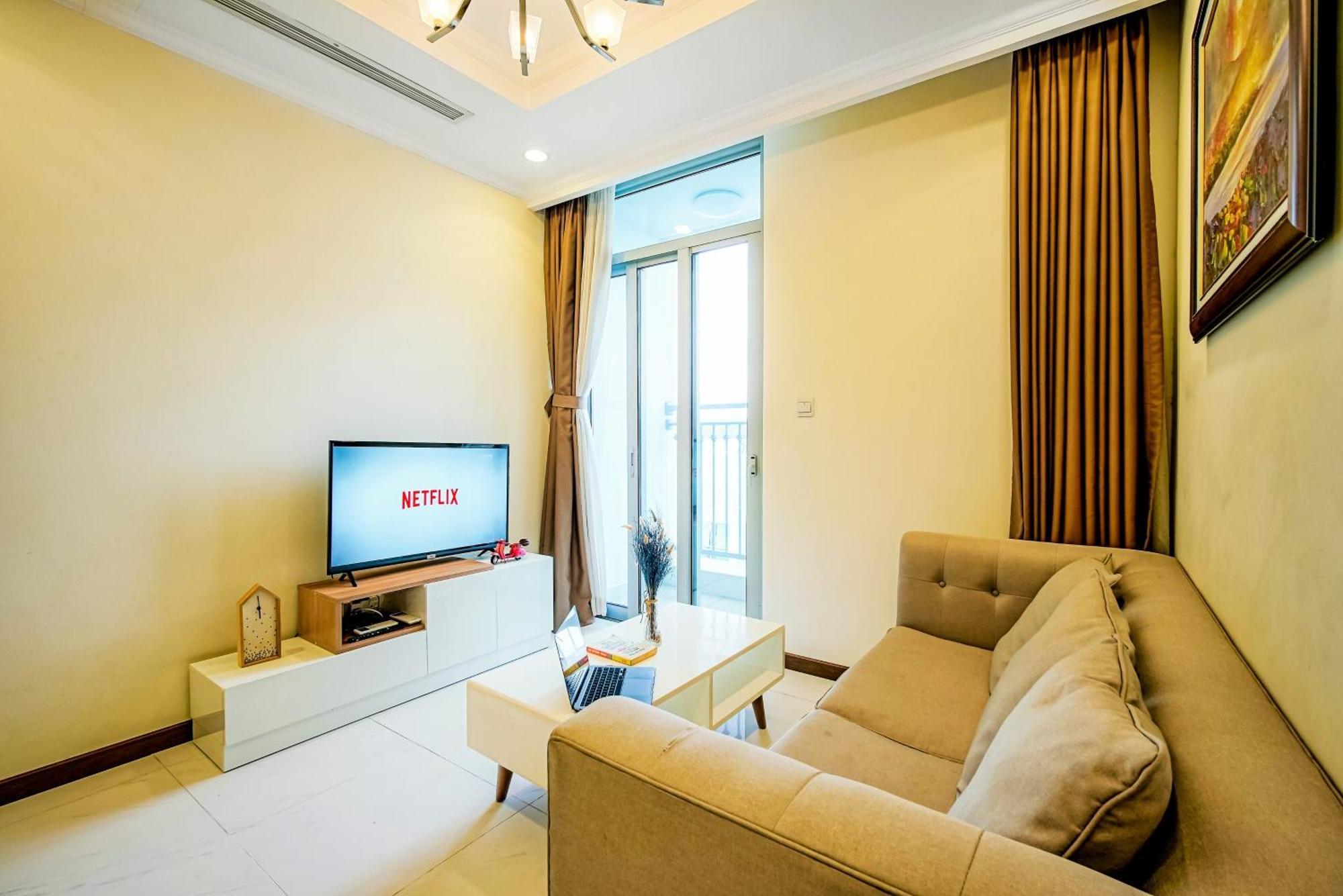Mott Haven Apart - Vinhomes Central Park, Landmark 81 Area & Ice Rink Ho Chi Minh-Byen Eksteriør billede