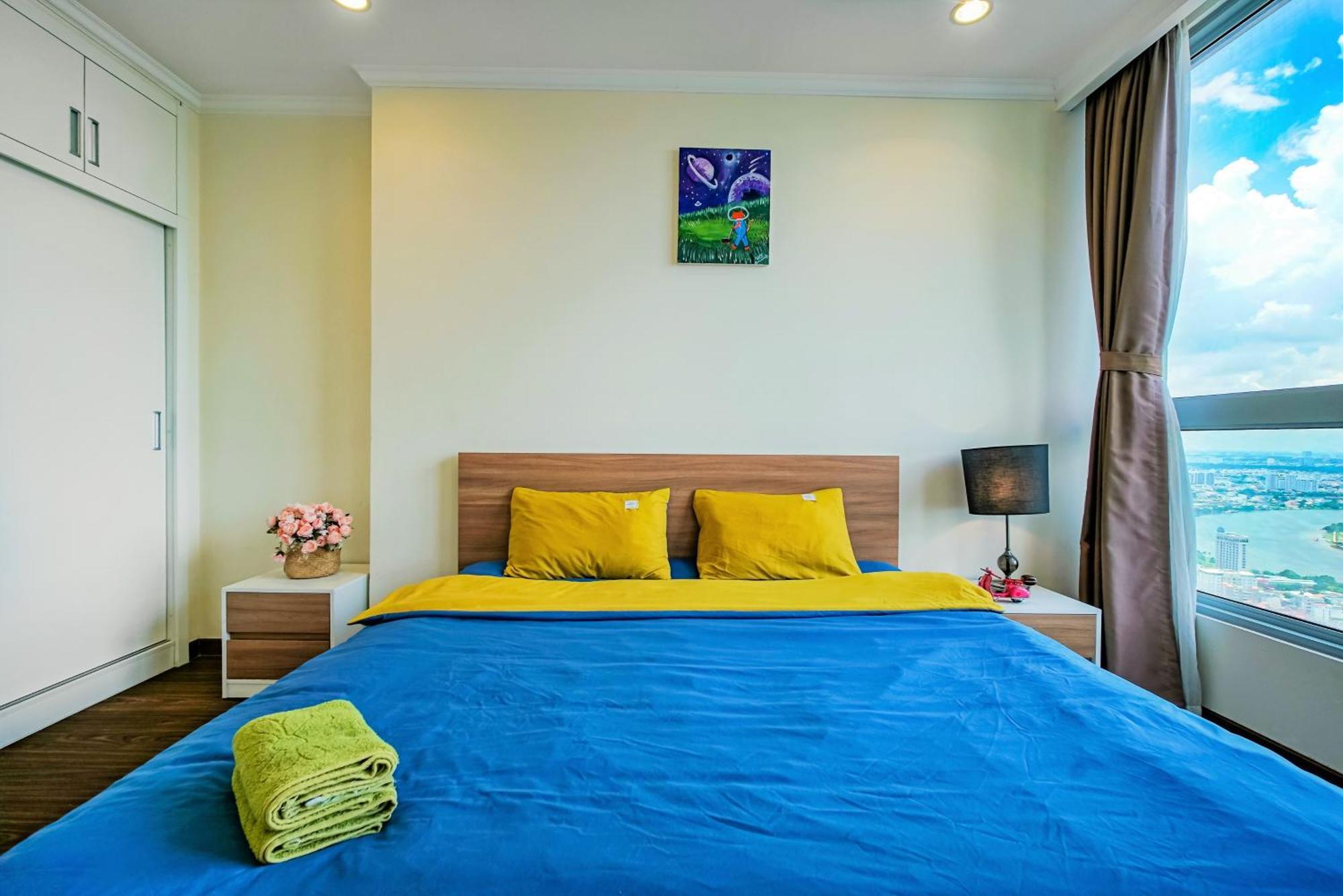 Mott Haven Apart - Vinhomes Central Park, Landmark 81 Area & Ice Rink Ho Chi Minh-Byen Eksteriør billede