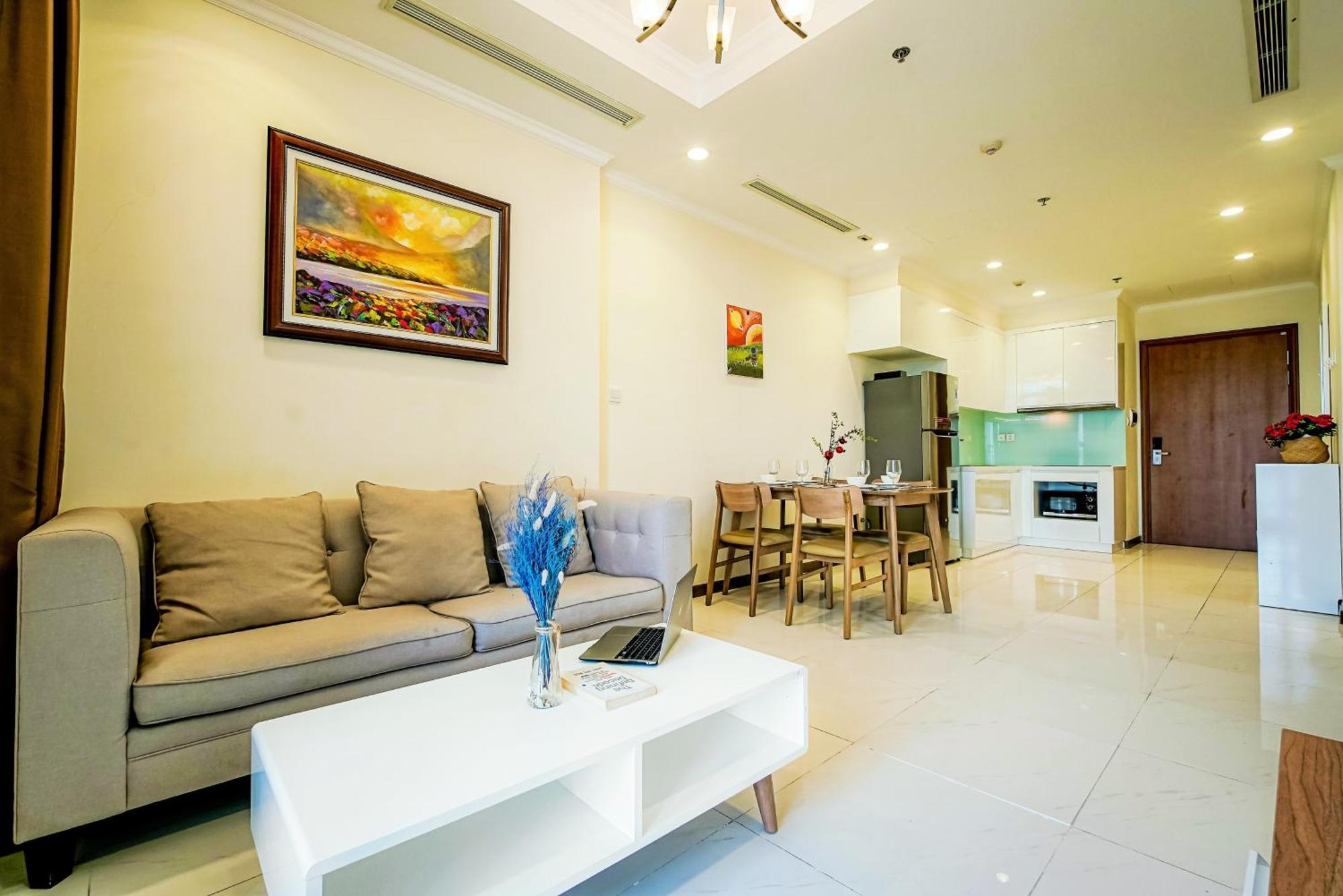 Mott Haven Apart - Vinhomes Central Park, Landmark 81 Area & Ice Rink Ho Chi Minh-Byen Eksteriør billede