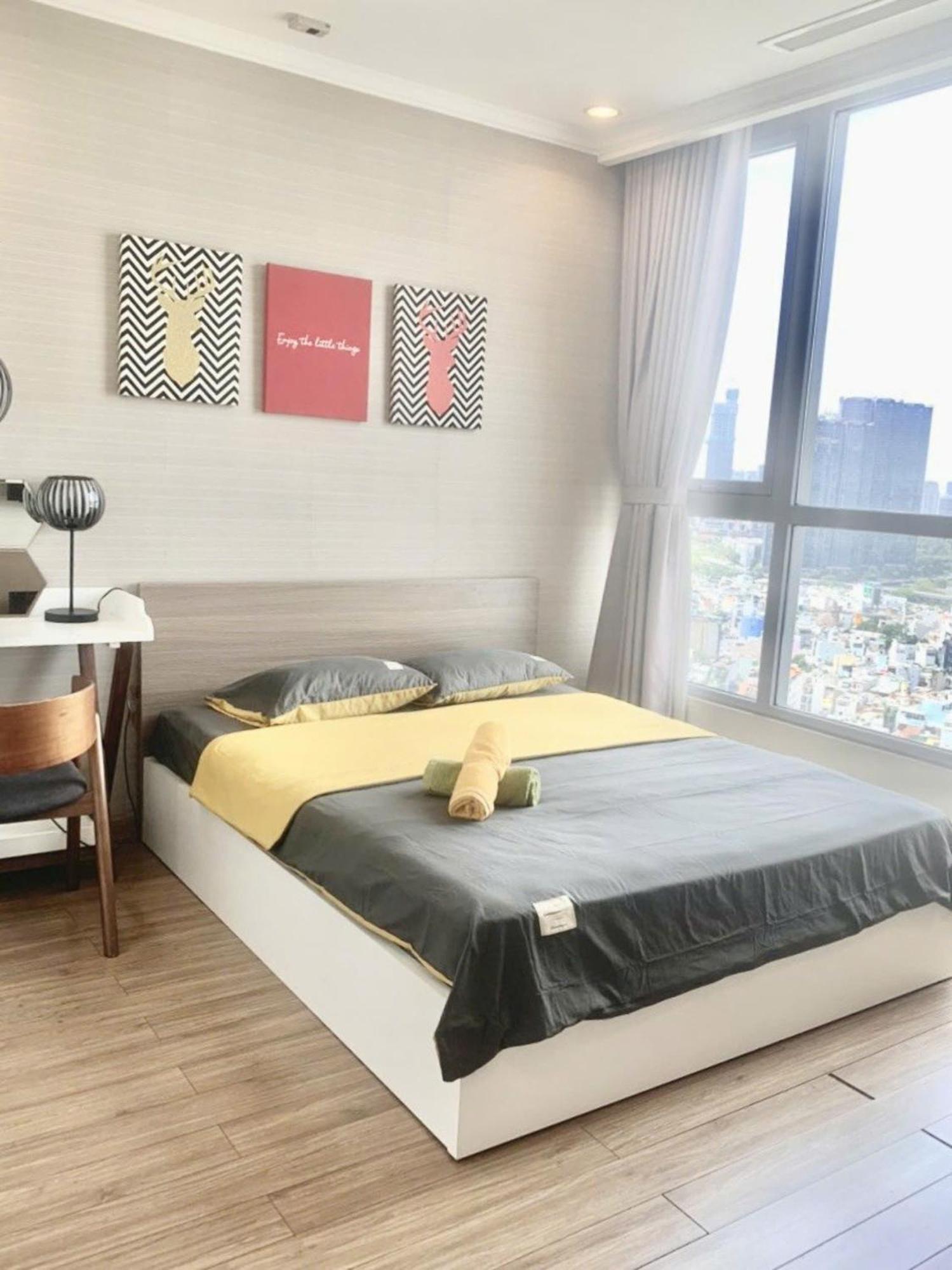 Mott Haven Apart - Vinhomes Central Park, Landmark 81 Area & Ice Rink Ho Chi Minh-Byen Eksteriør billede